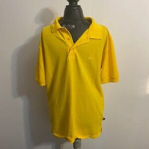 Old Skool Yellow Polo shirt, size XL
